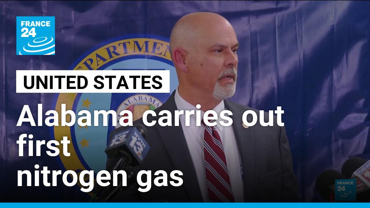 Alabama carries out first nitrogen gas execution in US after Supreme